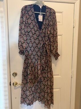 LC Lauren Conrad Plus Size Wrap Style Dress NWT